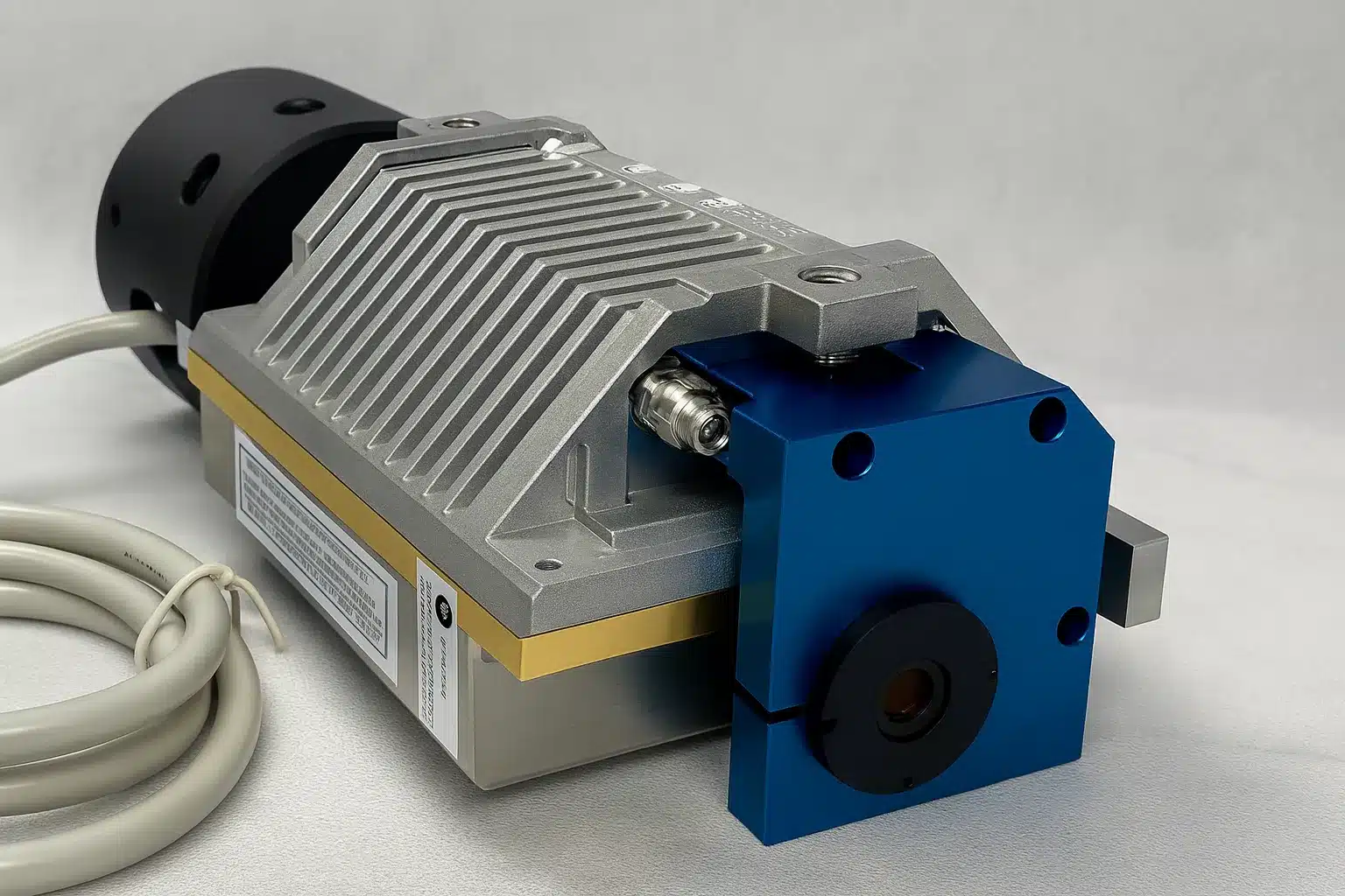 KLA Laser – High-Performance Semiconductor Inspection Laser Module KLA laser module used in semiconductor inspection equipment, featuring precision optics and cooling system for reliable wafer analysis